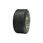 Polyurethane Tire, 10x5x6.5, Smooth 15 Degree Angle
