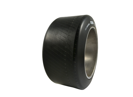 Polyurethane Tire, 10x5x6.5, Sipe - Thin, Compound: 243