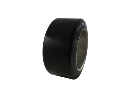 Polyurethane Tire, 10x5x6.5, Smooth, Compound: 341