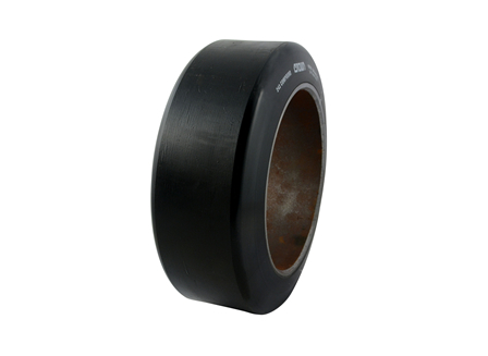 Polyurethane Tire, 12x4.5x8, Smooth, Compound: 243