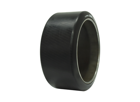 Polyurethane Tire, 13.5x6x10.5, Sipe - Thin, Compound: 341