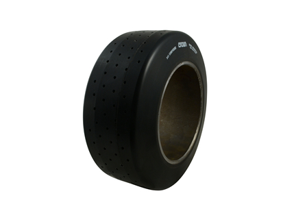 Polyurethane Tire, 13.5x5.5x8, Holes, Compound: 341