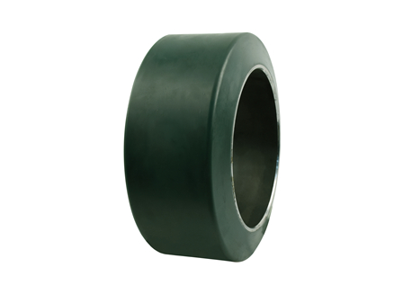 Polyurethane Tire, 16.25x7x11.25, Smooth, Compound: 341