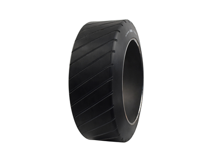 Polyurethane Tire, 18x7x12.125, Sipe - Thick, Compound: 243