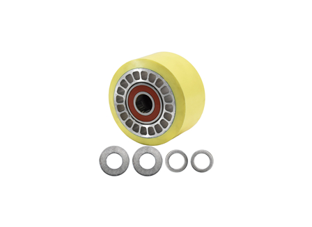 Velocity™ Polyurethane Wheel Assembly, 5x2.88x2.44x.67, Compound 306