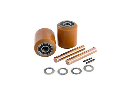 Load Wheel Kit, Electric Pallet Jack, 3 x 3.5 in. Load Wheel, For Big Joe, Blue Giant