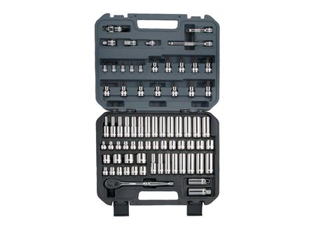 Drive Socket Set, 3/8 in., Set/72