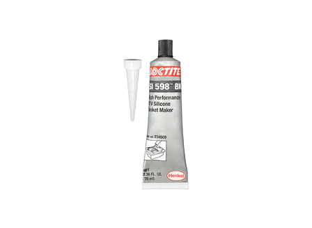 Loctite 598 High Performance Black RTV Silicone Gasket Maker, 2.36 oz.