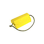 Blocking Outrigger - Large, Rubber, 5.8 in., Yellow