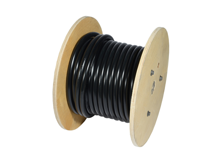 Power Cable, Gauge: 2, Black, 50 ft., UL Rated