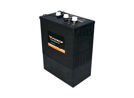 V-Force® Deep Cycle Battery, Flooded, 6 V, 350 Ah, Terminal Style Standard, RC Min 210 @ 75 A
