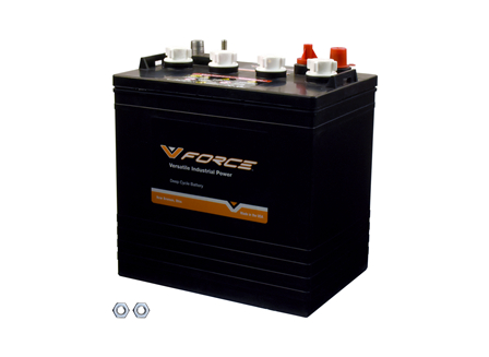 V-Force® Deep Cycle Battery, Flooded, 8 V