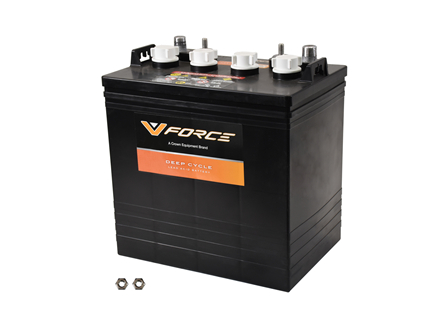 V-Force® Deep Cycle Battery, Flooded, 8 V