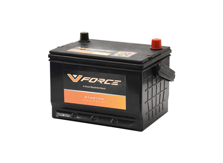 V-Force® Starter Battery, Flooded, 12 V, CCA: 600, RC @ 25 Amps: 80, BCI Group 58