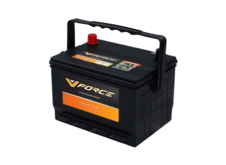 V-Force® Starter Battery, Flooded, 12 V, CCA: 600, RC @ 25 Amps: 80, BCI Group 58R