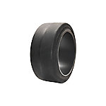 Tire, Rubber, 16.25x7x11.25, Smooth