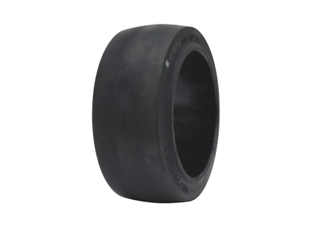 Tire, Rubber, 16.25x7x11.25, Smooth