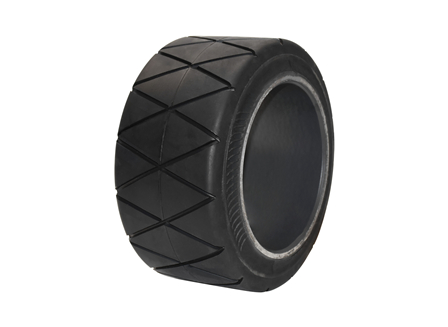 Tire, Rubber, 10x5x6.5, Sipe - Diamond