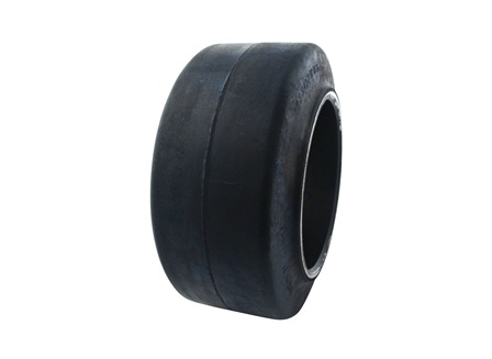 Tire, Rubber, 10.5x5x6.5, Smooth