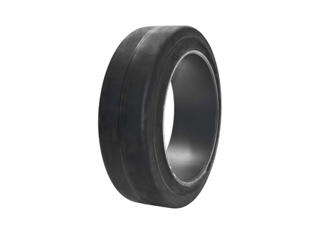Tire, Rubber, 16.25x5x11.25, Smooth