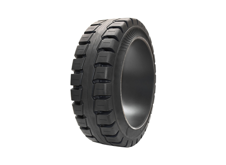 Tire, Rubber, 18x6x12.125, Traction