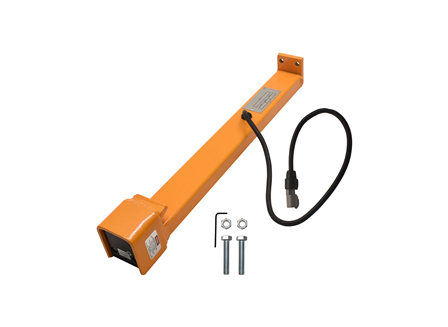 Single Green Laser Guide, Hard Wired, Carriage Mounted, Orange Housing