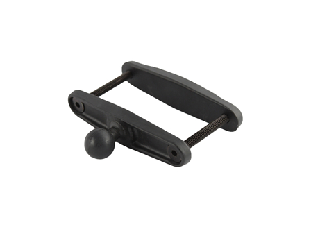 RAM Rubber Ball with Clamp Base - 4 in., 1 in. Ball