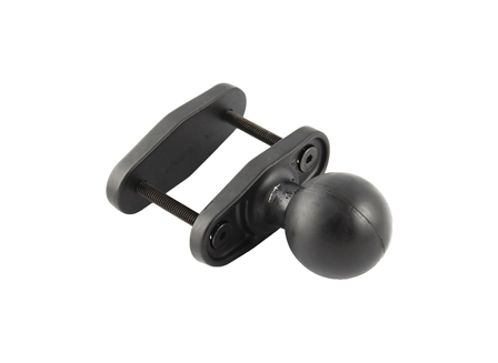 RAM Rubber Ball with Clamp Base - 2.5 in.