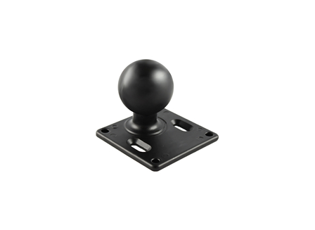 RAM Square Base with Rubber Ball, 3.625 in. Base