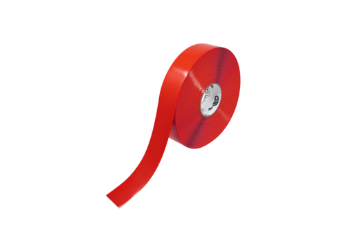 Floor Tape, Solid, 100 ft. Roll, 2 in., Red