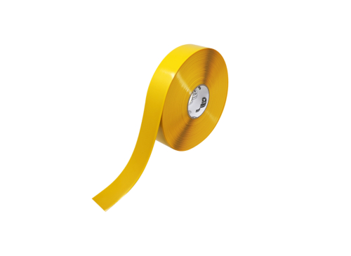 Floor Tape, Solid, 100 ft. Roll, 2 in., Yellow