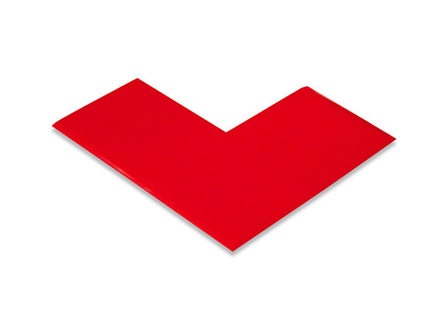 Angle, 3 in., Solid Red