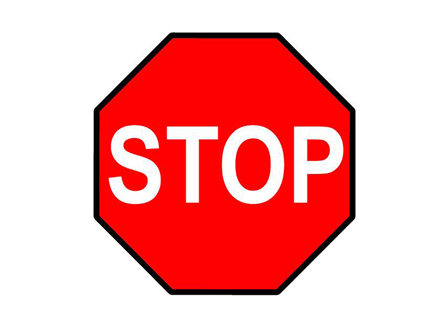 Safety Stop Sign