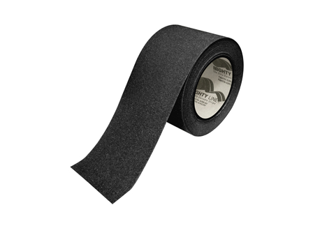 Floor Tape, Anti Slip, 60 ft. Roll, 3 in., Black