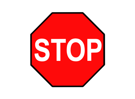 Safety Stop Sign