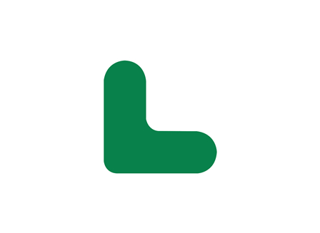Mini Corner, Solid Green, .75 in. Wide