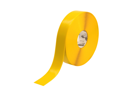 Floor Tape, Freezer, 100 ft. Roll, 2 in., Yellow