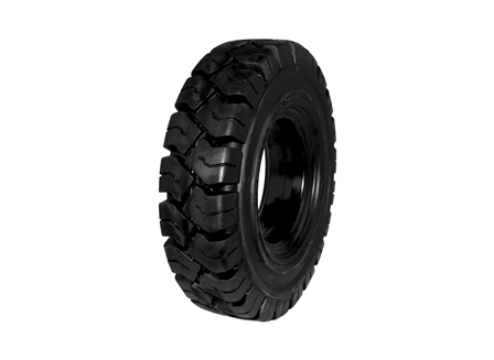 Tire, Solid Resilient, 5.00 x 8, 3 in. Rim Width