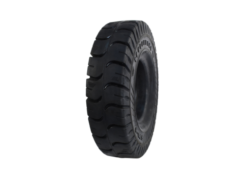 Tire, Solid Resilient, 5.00 x 8, Compound: 482, Black