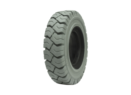 Tire, Solid Resilient, 5.00 x 8, 3 in. Rim Width