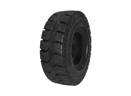 Tire, Solid Resilient, 18 x 7-8, Compound: 482, Black