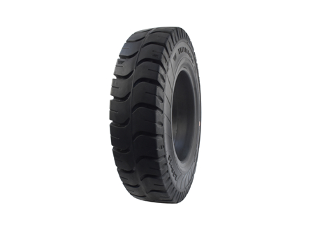 Tire, Solid Resilient, 7.50 x 15, Compound: 482, Black