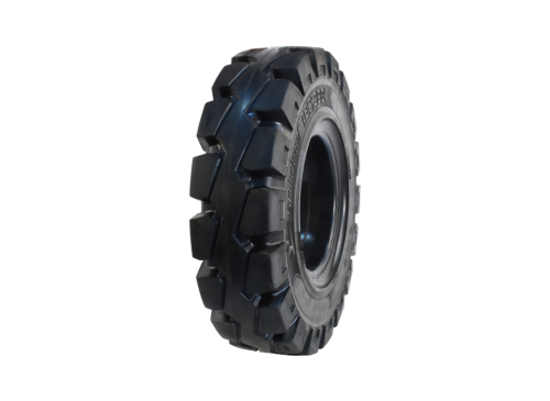 Tire, Solid Resilient, 6.00 x 9, Compound: 200, Black