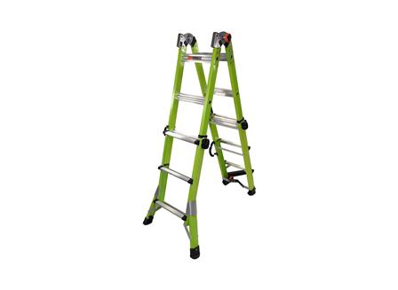 Fiberglass Multi-Position Ladder, 11 ft., 375 lb.