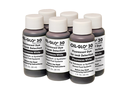 Oil-Glo 30, UV Leak Detection Dye, 1 oz. (6)