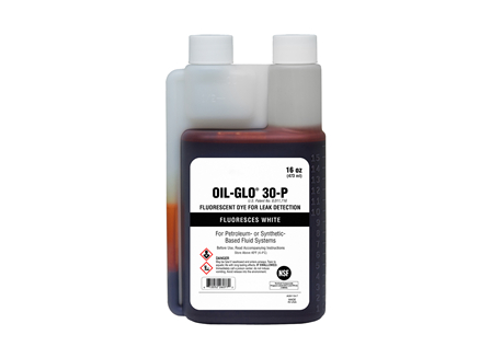 Oil-Glo 30, UV Leak Detection Dye, 16 oz.