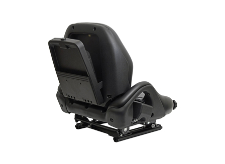 Forklift Seat, Adjustable Back, Retractable Seat Belt, Electric Switch