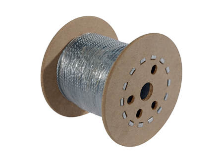 Aircraft Cable, Galvanized Steel, 100 ft.