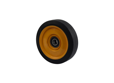 Rubber Wheel Assembly, 7.09x1.97x1.85, Compound 103