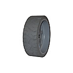 Wheel and Tire Assembly, 15 in. x 5 in., Gray Non-Marking